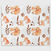 Baby Vos Cadeaupapier (Vlak)