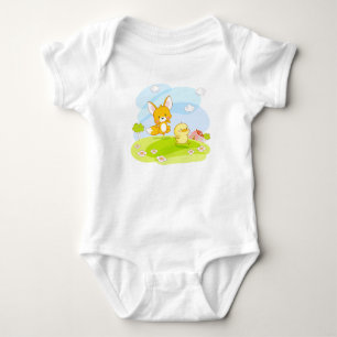 Baby Vos en Kuiken Romper