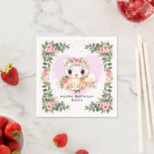 Baby Vos | Gepersonaliseerd Servet (Insitu)