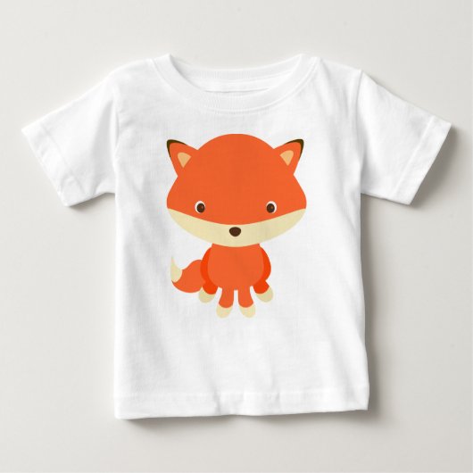 baby vos schattig t-shirt (Voorkant)