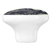baby vossenbos keramische knop (Zijkant)
