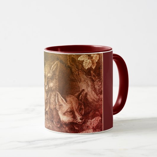 baby vossenbos mok (Voorkant rechts)