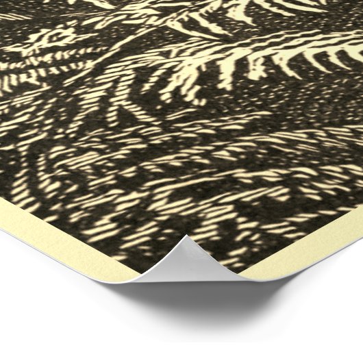  baby vossenbos poster (Hoek)