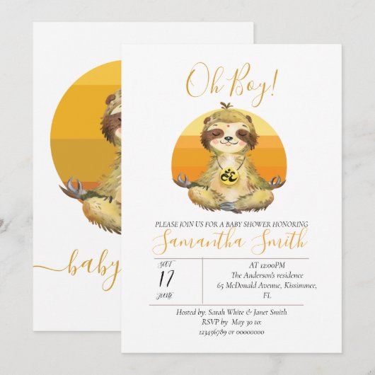 Baby Vrij Oerwoud Kaart (Voorkant / Achterkant)