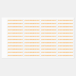 Baby Waarschuwing Honey Jar Lid Beveiliging Labels