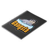 Baby Walrus Gift Zee Animal Zoo Arctic grappig Notitieboek (Linkerzijde)