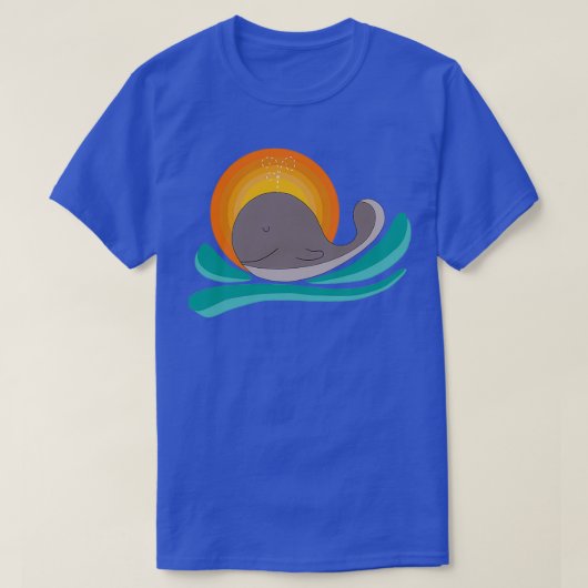 Baby walvis 1 t-shirt (Design voorkant)