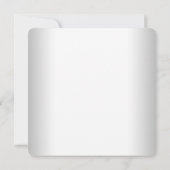 Baby walvis Geslacht onthullen Douche Kaart (Achterkant)