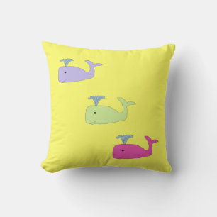 Baby walvis kussen