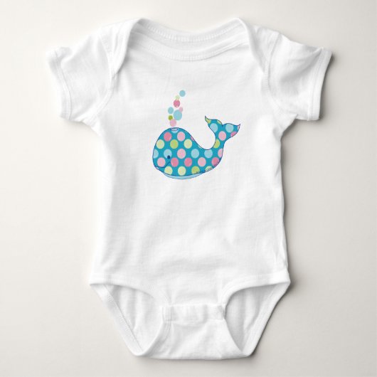 Baby-walvis Romper (Voorkant)