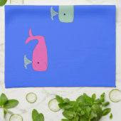 Baby Walvis Trio handdoek (Gevouwen)