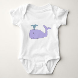 Baby walviskleding romper
