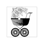 Baby Wandelwagen Rubberstempel (Afrduk)