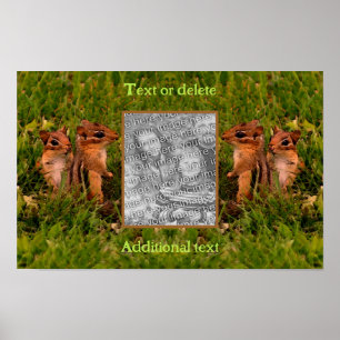 Baby Wangetjes Kader Maak Je Eigen Foto Poster