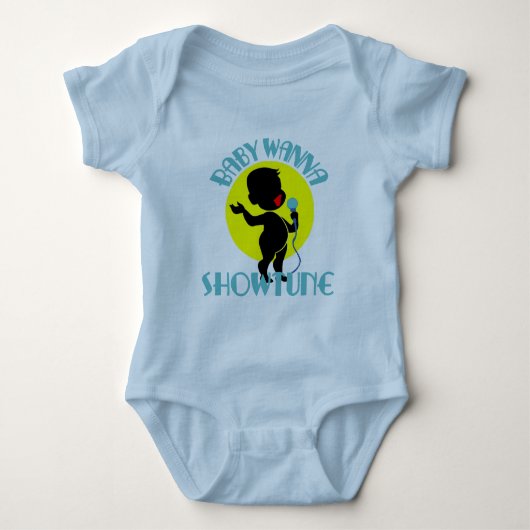 Baby Wanna Showtune Romper (Voorkant)