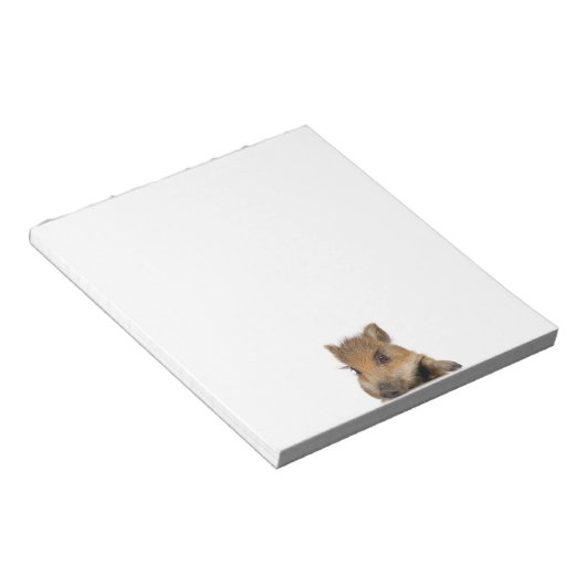 Baby Warthog Notitieblok (Schuin)