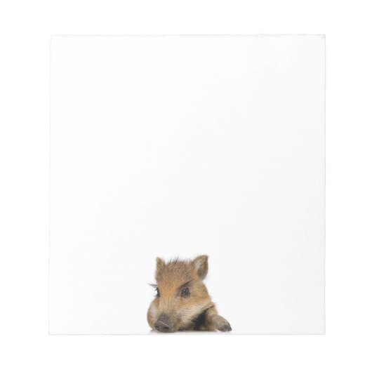 Baby Warthog Notitieblok (Voorkant)