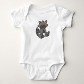  Baby wasbeer Romper (Voorkant)