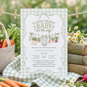 Baby Waslijn Lokale Baby Borrel Kaart