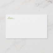 Baby waslijn mama bellen kaarten (Achterkant)