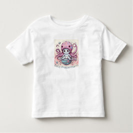 Baby Wassermann Niedliches Oktopus-Design  Kinder Shirts
