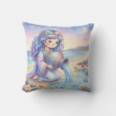Baby Waterman Zodiac Kinderkamer Kussen (Voorkant)