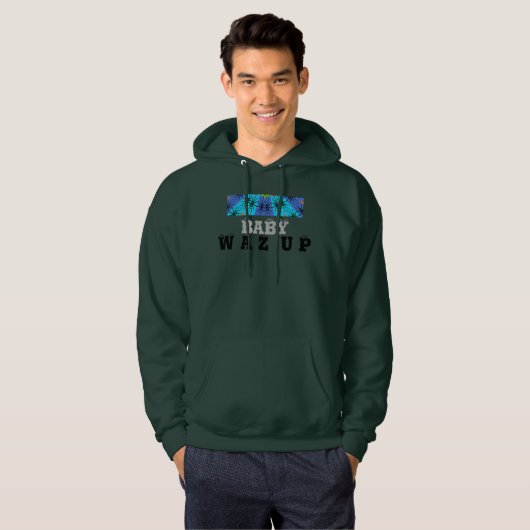 Baby WAZ UP Hakuna Matata Hoodies (Voorkant volledig)