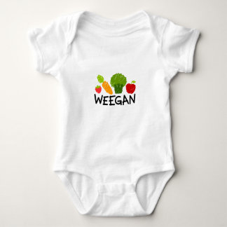 Baby Weegan Bodysuit - licht