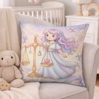 Baby Weegschaal Sterrenbeeld Babykamer Kussen