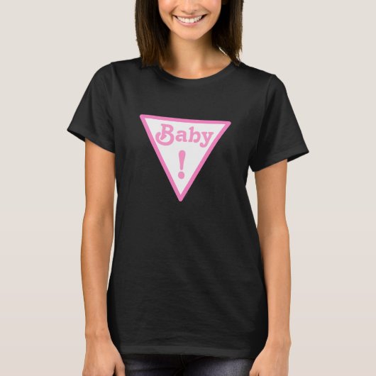 Baby! Wegwijzer T-shirt (Voorkant)