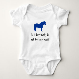 Baby wenst Pony Romper