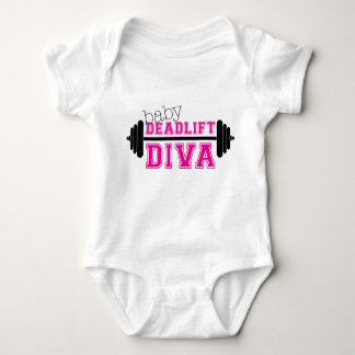 baby werkout, one siee- "Deadlift Diva" Romper