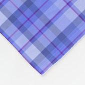 Baby Westie BLAST Plaid Fleece Deken (Hoek)