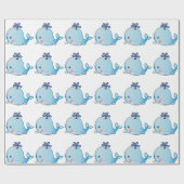 Baby Whale Cadeaupapier (Vlak)