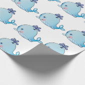 Baby Whale Cadeaupapier (Hoek)