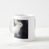 Baby White Flemish Giant Koffiemok (Voorkant links)