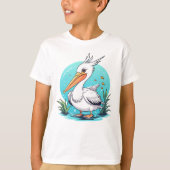 Baby White Swan T-shirt (Voorkant)