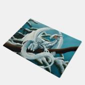 Baby White Winter Dragon Deurmat (Schuin)