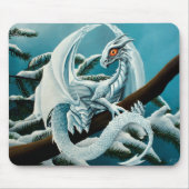 Baby White Winter Dragon Muismat (Voorkant)
