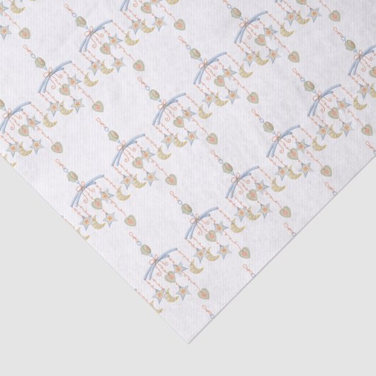 Baby Wieg Mobiel weefselpapier Tissuepapier (Detail)