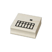 baby wieg rubberstempel (Stempel)