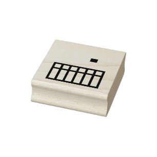 baby wieg rubberstempel