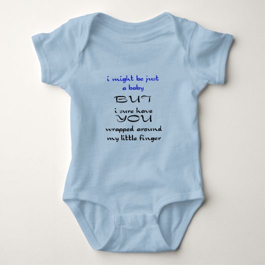 Baby Wijsvingertje Romper (Voorkant)