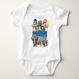 Baby Wilde Verjaardag Truitje Romper