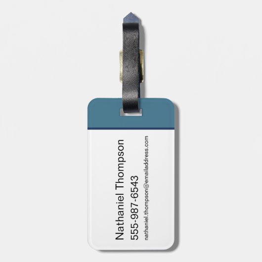 Baby WILE E. COYOTE™ - Wild One Bagagelabel (Achterkant verticaal)