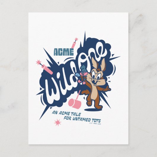 Baby WILE E. COYOTE™ - Wild One Briefkaart (Voorkant)