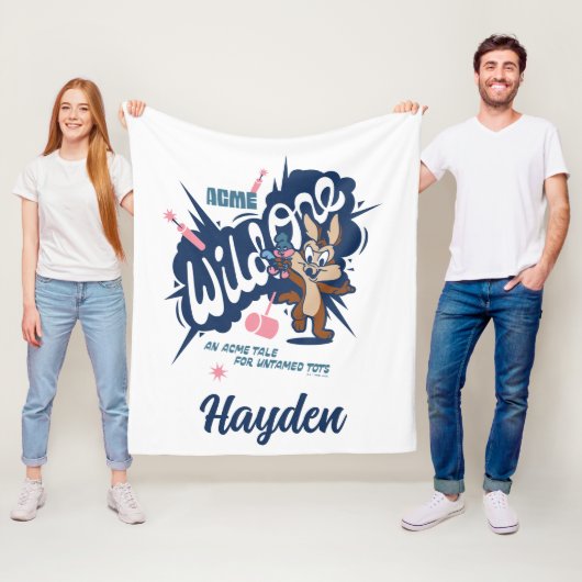 Baby WILE E. COYOTE™ - Wild One Fleece Deken (In situ)