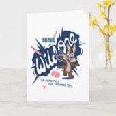 Baby WILE E. COYOTE™ - Wild One Kaart (Gele Bloem)