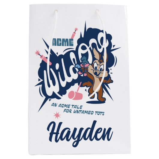 Baby WILE E. COYOTE™ - Wild One Medium Cadeauzakje (Voorkant)
