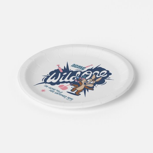 Baby WILE E. COYOTE™ - Wild One Papieren Bordje (Gekanteld)